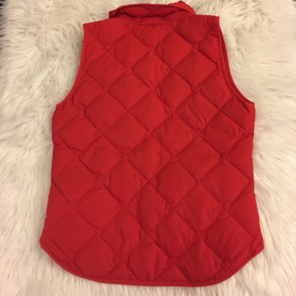 J. Crew | red | excursion | puff vest - Picture 9 of 12